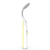 Dental mirror with illumination, yellow